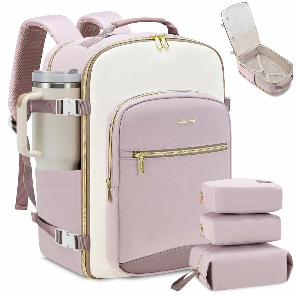 LOVEVOOK Large Travel Backpack for Women & Men, 40L Carry on Backpack for