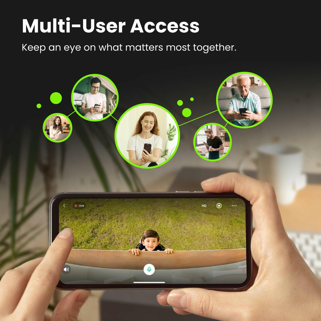 Kiwibit Security Cameras Wireless Outdoor, 2K Outside Camera for Home Security,