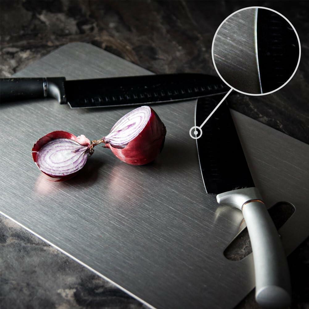 Titanium Cutting Board - 2025 New Upgrade 100% Pure Titanium Cutting Boards For
