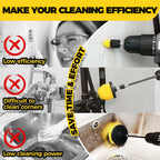 Holikme 6Pack Drill Brush Power Scrubber Cleaning Brush Extended Long Attachment