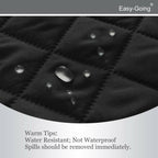 Easy-Going Futon Sofa Slipcover - Reversible Armless Couch Cover - Water