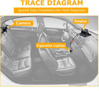 Itomoro Baby Car Mirror, View Infant in Rear Facing Seat with Wide Crystal Clear