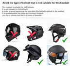 M Jiuyunmu Outdoor Sports Ski Helmets Headphones/Bicycle Helmets Headset- Chips