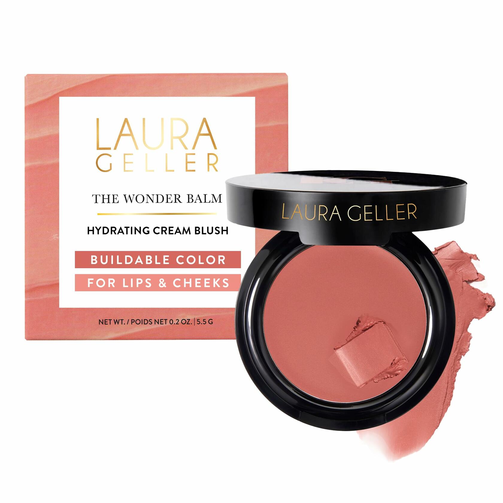 LAURA GELLER NEW YORK The Wonder Balm Cream Blush - Hydrating Weightless Subtle