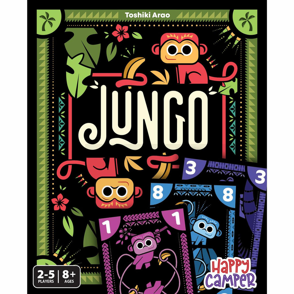 Happy Camper - Jungo | A Simple Card Game of Not-so-Simple Choices | Perfect