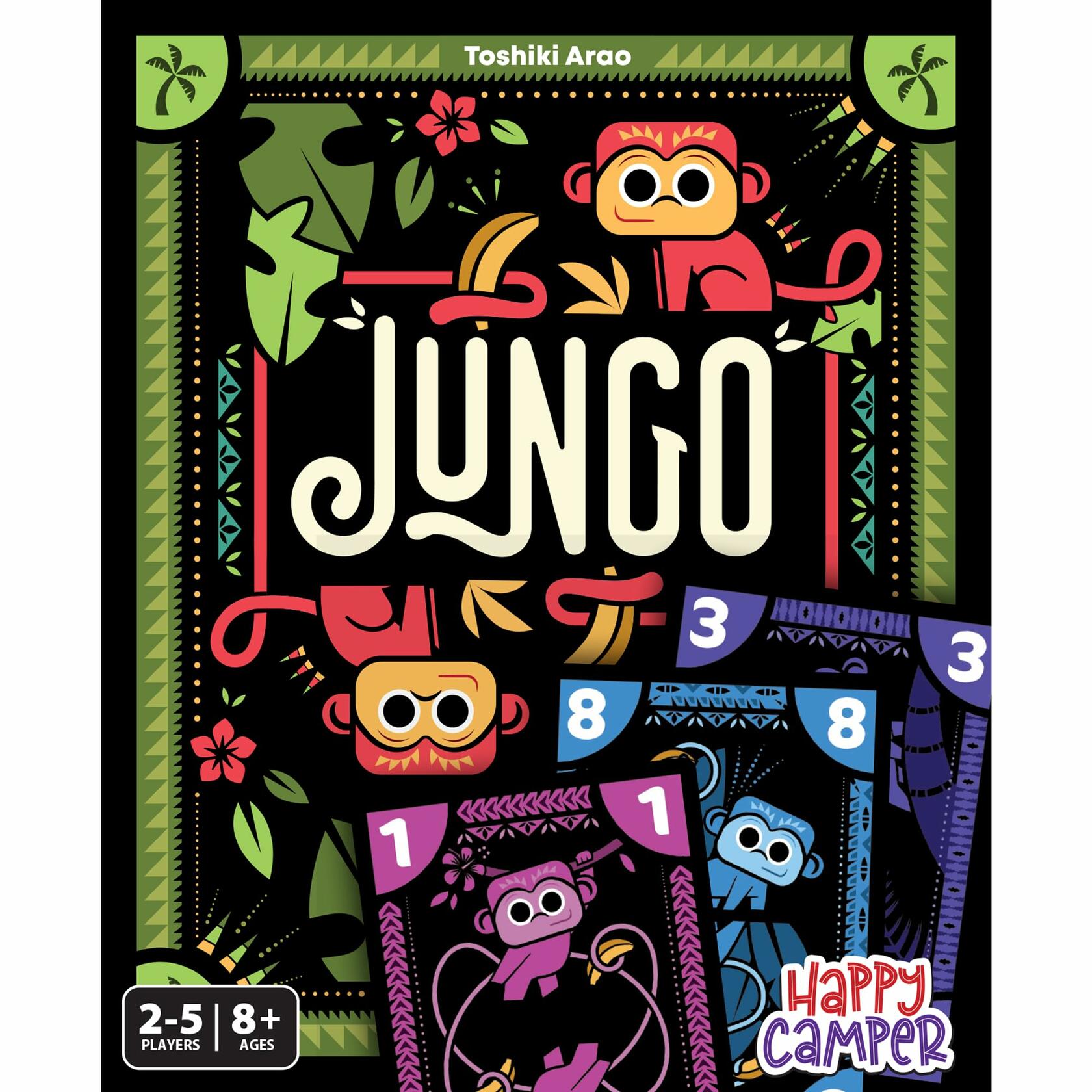 Happy Camper - Jungo | A Simple Card Game of Not-so-Simple Choices | Perfect