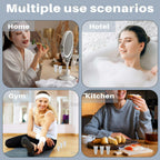 AUEAR, 24 Pack 5ml Empty Refillable Plastic Soft Tubes Squeeze Cosmetic Bottles