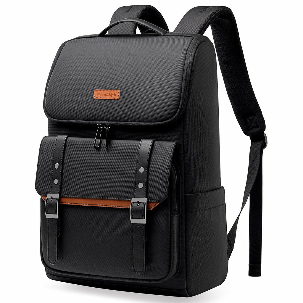 hk Vintage College Backpack for Women and Men, Travel Laptop Backpack with Anti