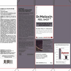 Dr.Melaxin Peel Shot Glow Black Rice Peeling Ampoule 80ml, Dead Skin Remover