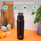 REDUCE 32 oz Hydrate Pro Stainless Steel Insulated Water Bottle - Flip Top