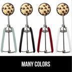 GORILLA GRIP BPA-Free 304 Stainless Steel Cookie Scoop, 2 TSP Scooper #100, Soft