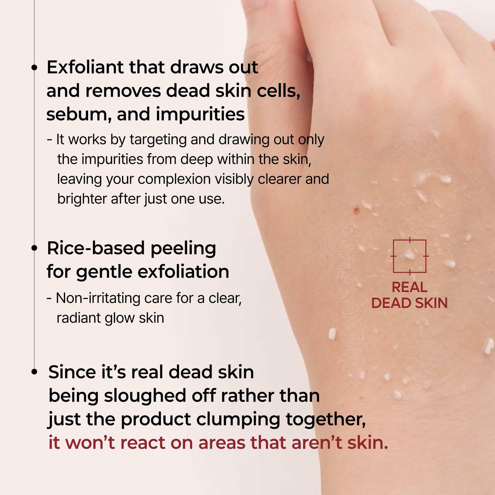 Dr.Melaxin Peel Shot Glow Black Rice Peeling Ampoule 80ml, Dead Skin Remover