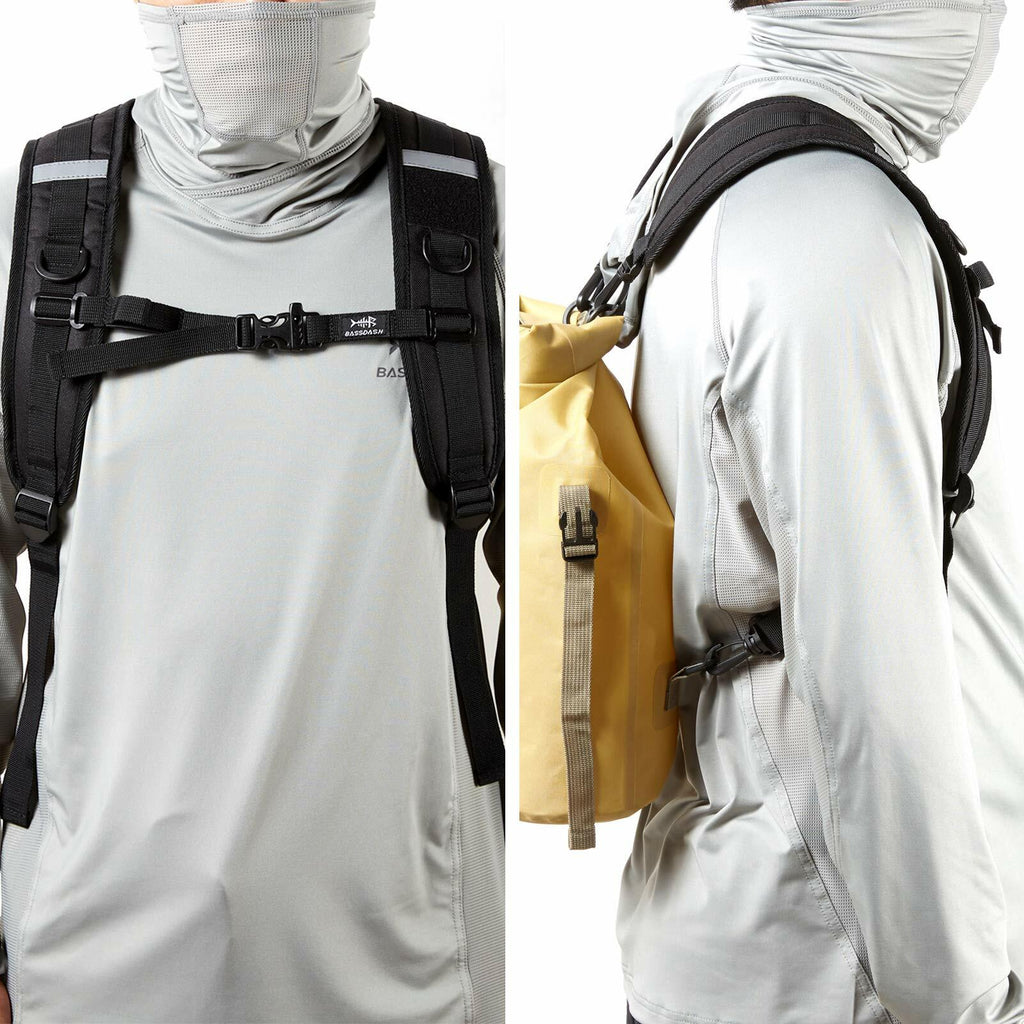 Bassdash Backpack Straps Replacement Adjustable Padded Shoulder Straps for