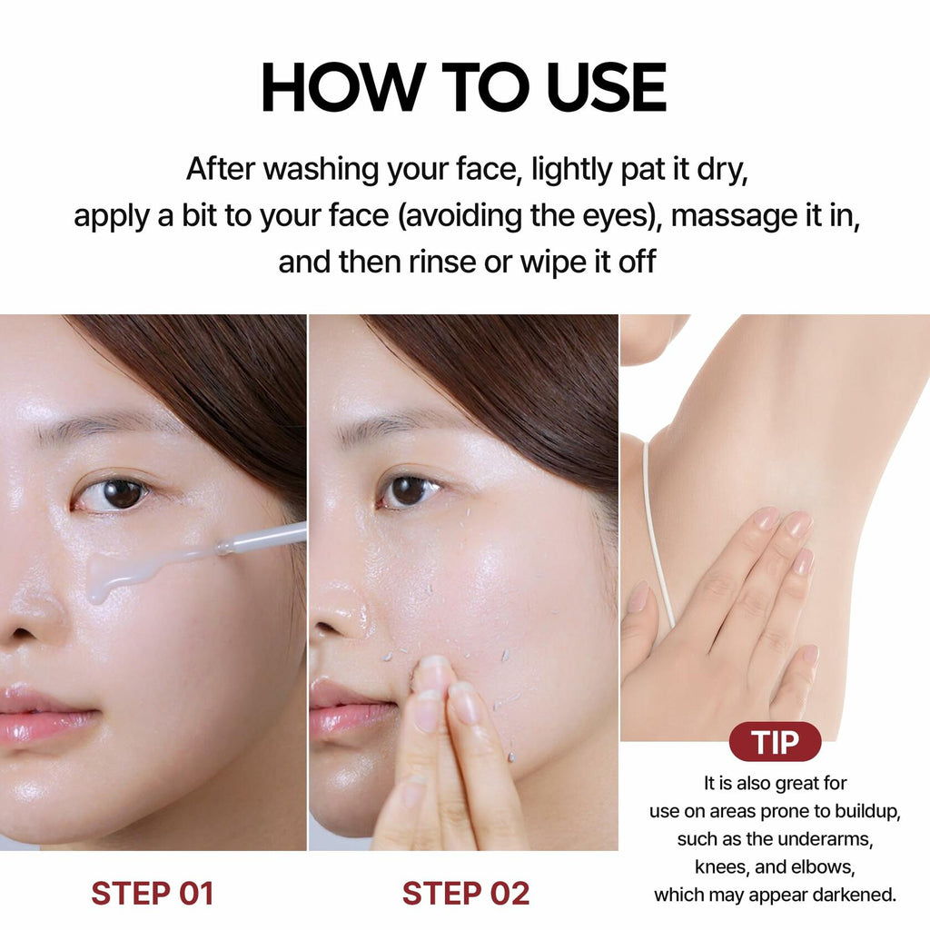 Dr.Melaxin Peel Shot Glow Black Rice Peeling Ampoule 80ml, Dead Skin Remover