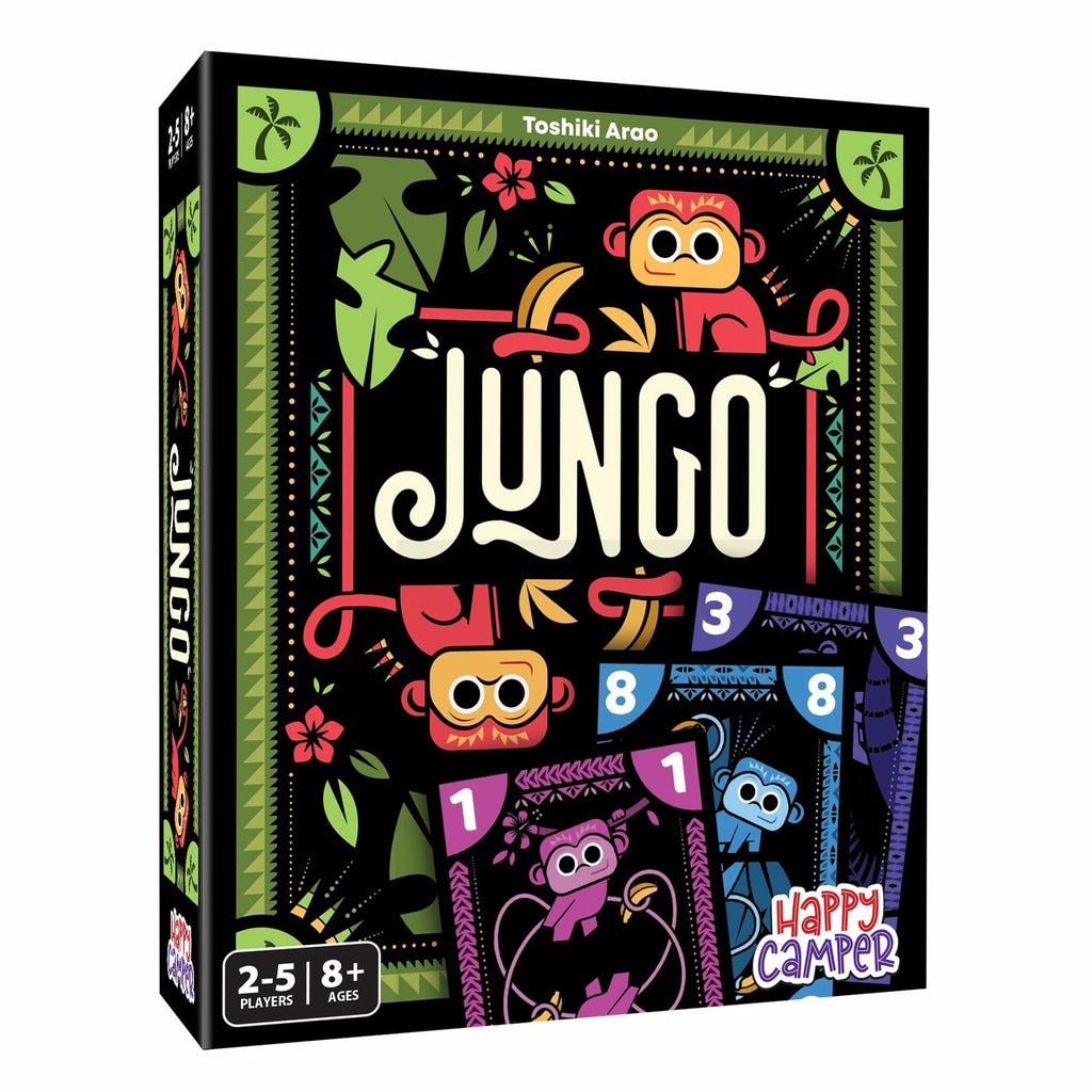 Happy Camper - Jungo | A Simple Card Game of Not-so-Simple Choices | Perfect