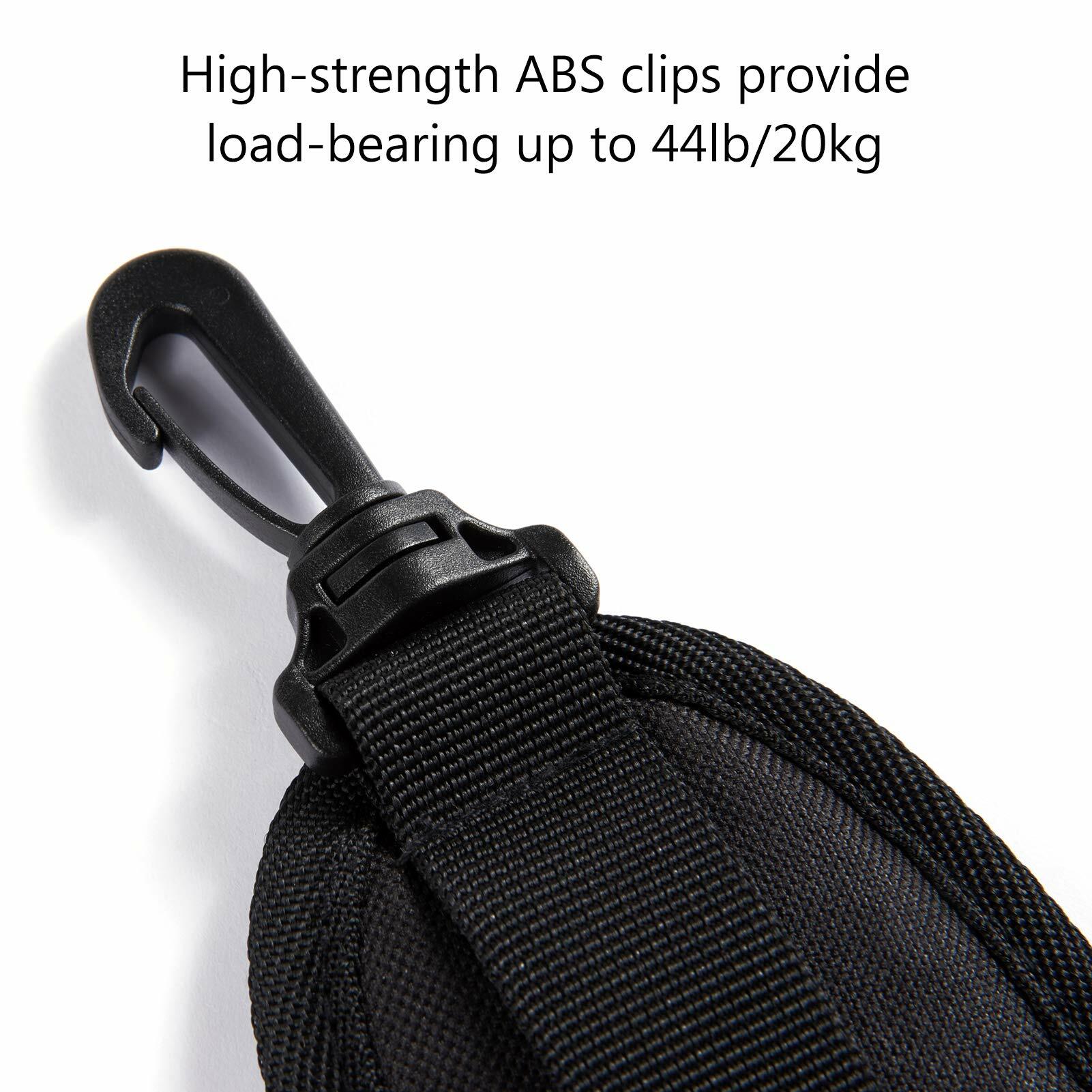 Bassdash Backpack Straps Replacement Adjustable Padded Shoulder Straps for
