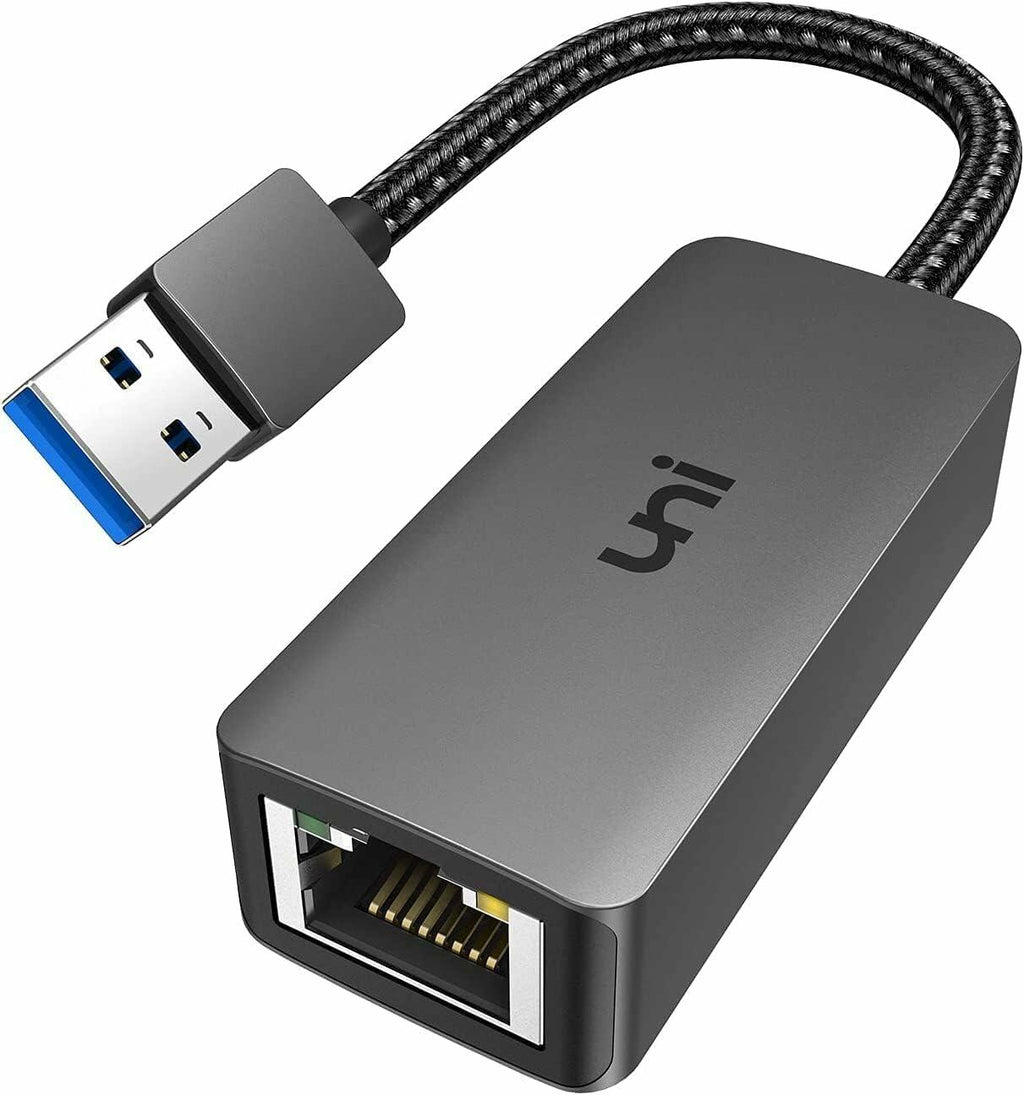 uni USB to Ethernet Adapter, Driver Free USB 3.0 to Gigabit Ethernet LAN Network