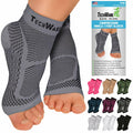 TechWare Pro Ankle Brace Compression Sleeve - Relieves Achilles Tendonitis,