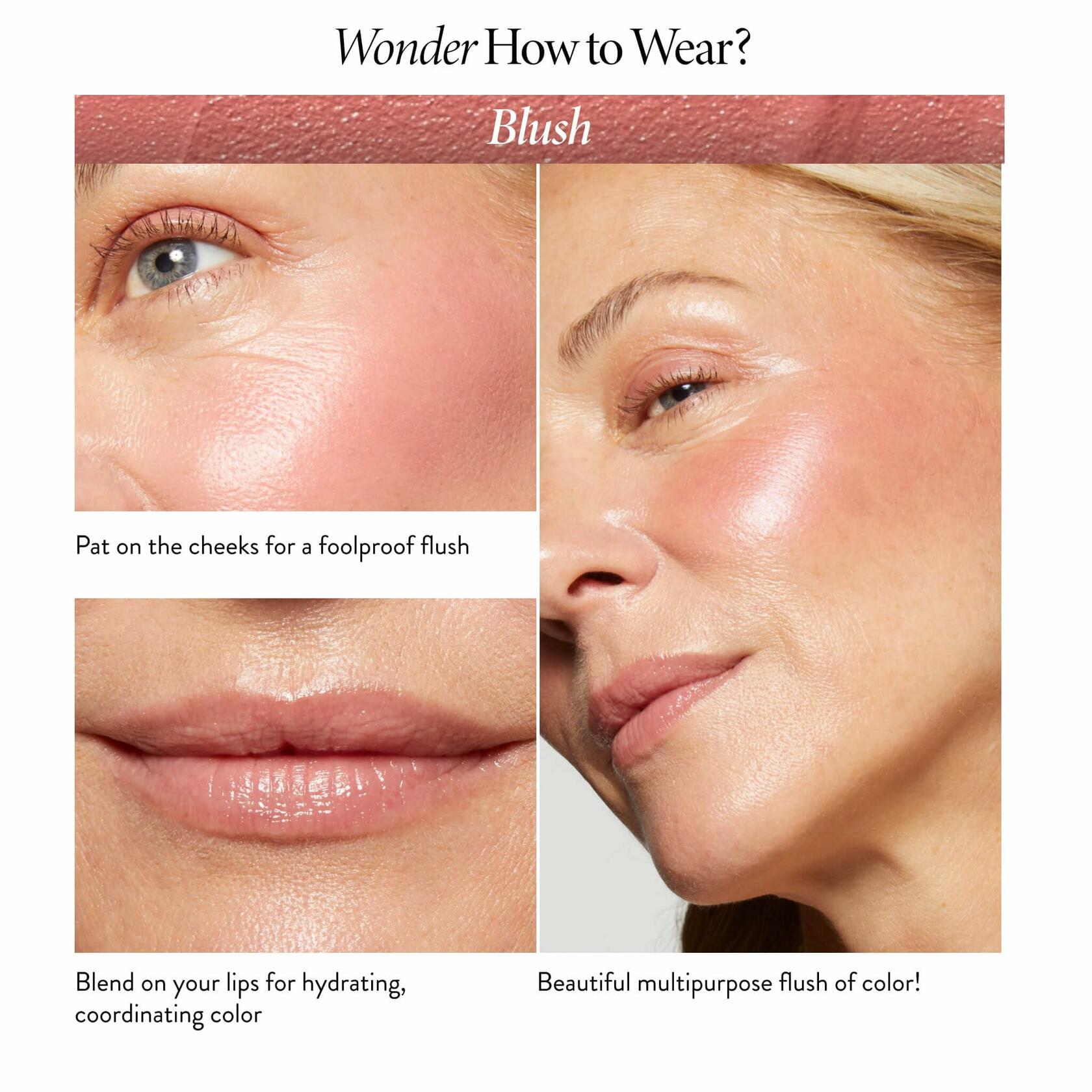 LAURA GELLER NEW YORK The Wonder Balm Cream Blush - Hydrating Weightless Subtle