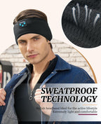 Perytong Sleep Headphones Bluetooth 5.4 Headband, Wireless Sleep Headphones with