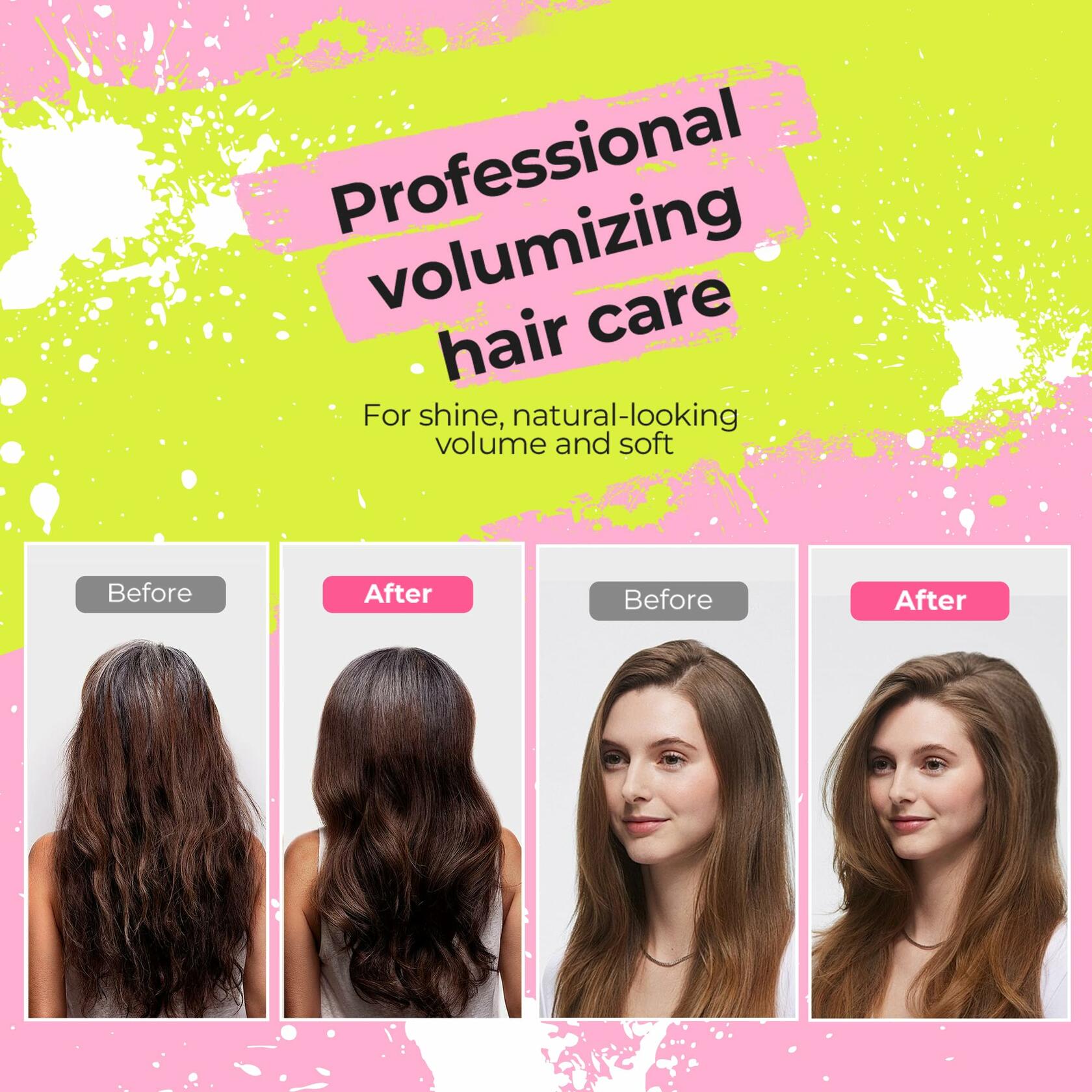 immetee Volumizing Mousse for Fine Hair,Lightweight & Long Lasting,Frizz