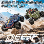 OPEN BOX - DEERC 9308E 1:16 Fast RC Cars for Boys Age 8-12 RC Monster Truck 40