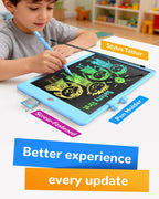 KOKODI LCD Writing Tablet, Gifts for 3 Years Old Boys and Girls，10 Inch Colorful