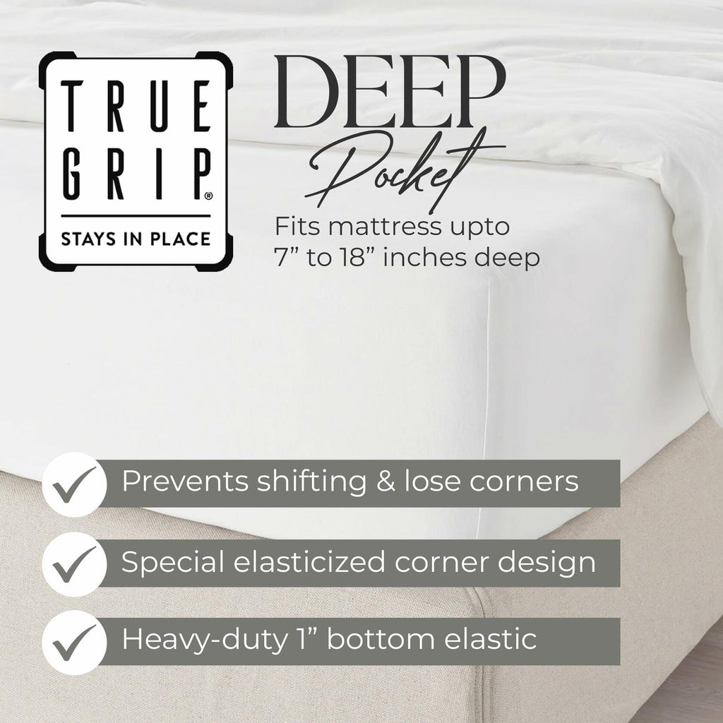 1200 Thread Count Queen Size Sheets Set Pastel Green, Ultra Soft Cotton Rich