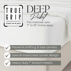 1200 Thread Count Queen Size Sheets Set Pastel Green, Ultra Soft Cotton Rich