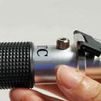 aichose Brix Refractometer with ATC, Dual Scale - Specific Gravity & Brix,