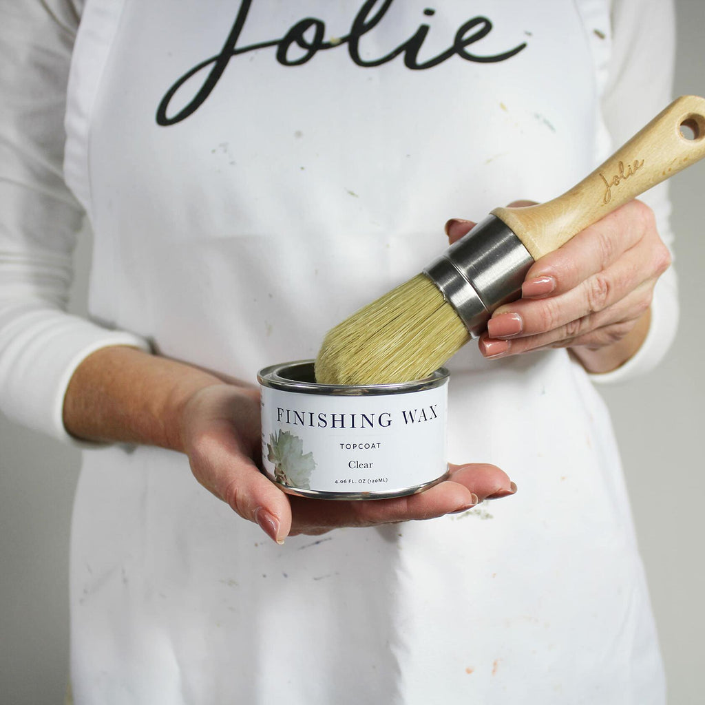 Jolie Finishing Wax - Protective topcoat Paint - Use on interior furniture,