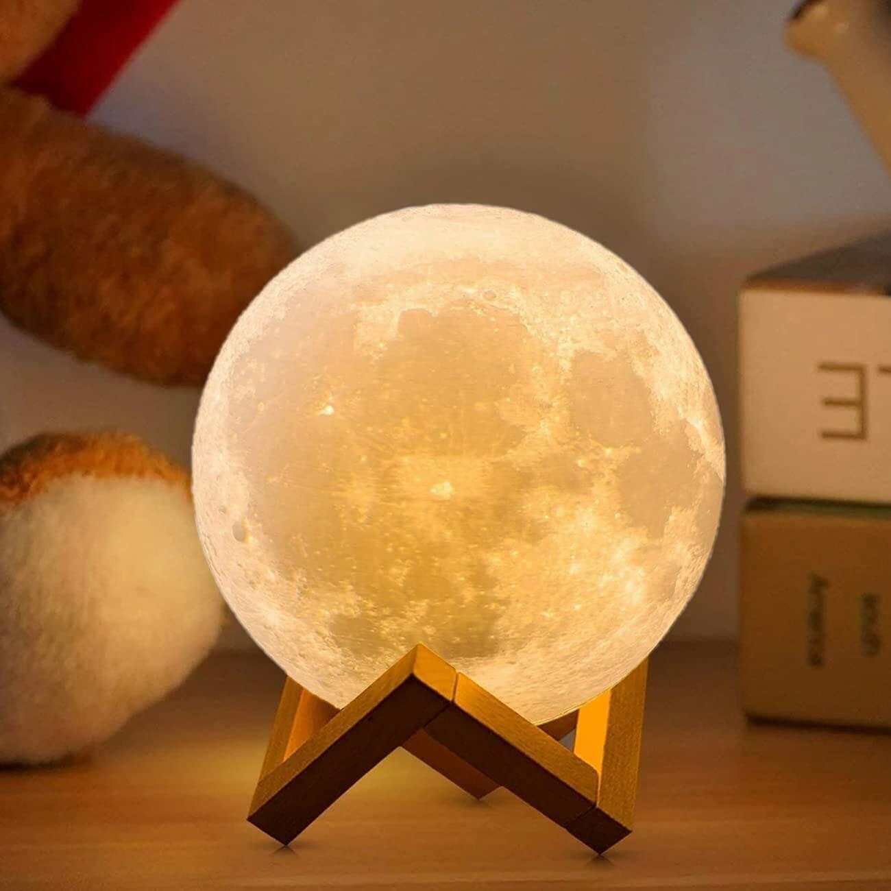 CPLA Moon Lamp Upgrade 128 Colors, Easter Gifts for Kids Girls Boys Teens,