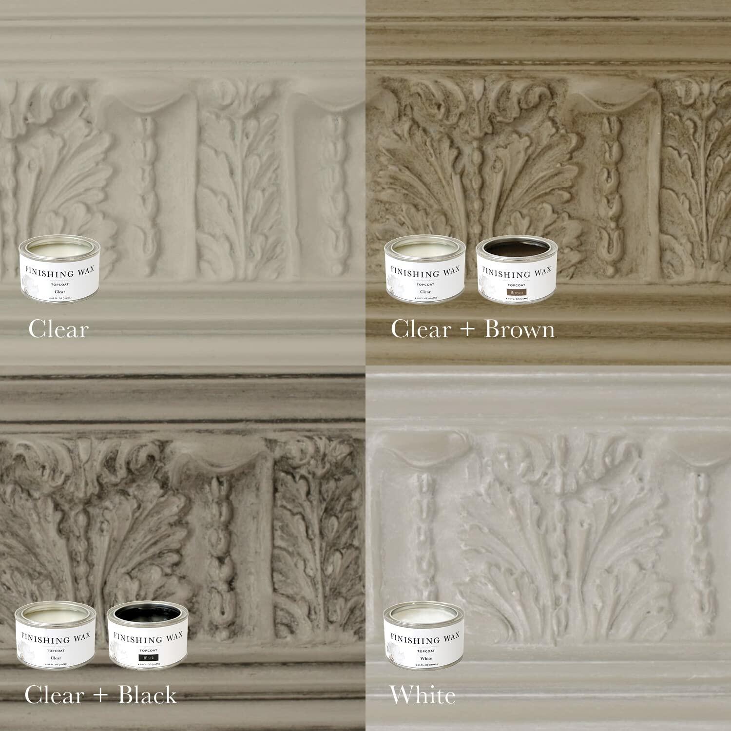 Jolie Finishing Wax - Protective topcoat Paint - Use on interior furniture,