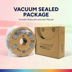 OVERTURE Silk PLA Dual Color Filament 1.75mm, Bi-Color Shiny PLA Finish, Smooth