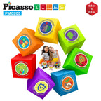 Picasso Cubes 0.5” Pixel Magnetic Puzzle Cube 200 Piece Mix & Match Sensory Toys