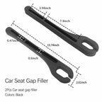SSNNUU 2PCS Car Seat Gap Filler Organizer with Phone Holder,[Upgrade Version]