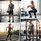APEXUP 10lbs/Pair Adjustable Ankle Weights for Women and Men, Modularized Leg