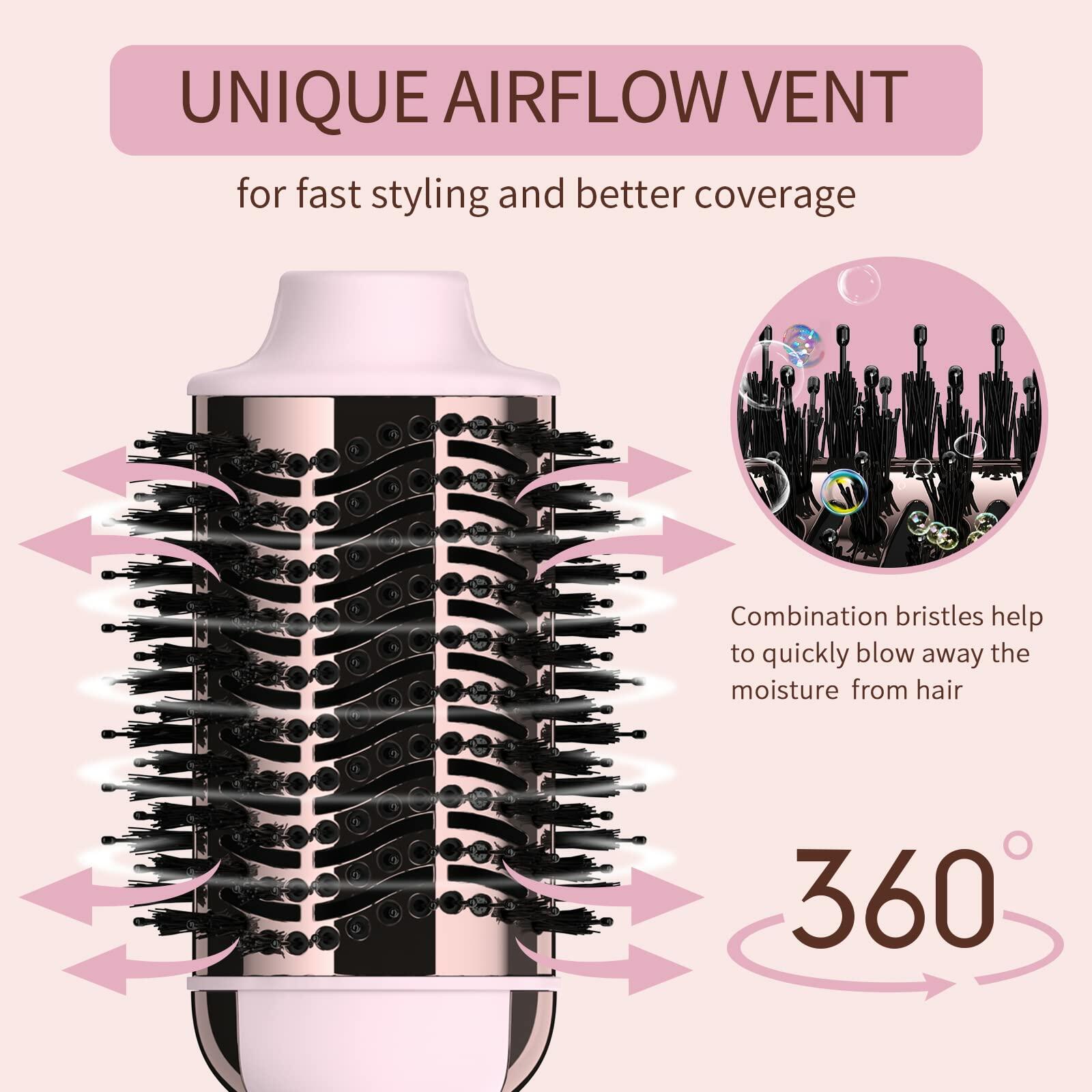 Umeely Hair Dryer Brush Blow Dryer Brush in One, Upgraded 4 in 1 Hair Dryer and