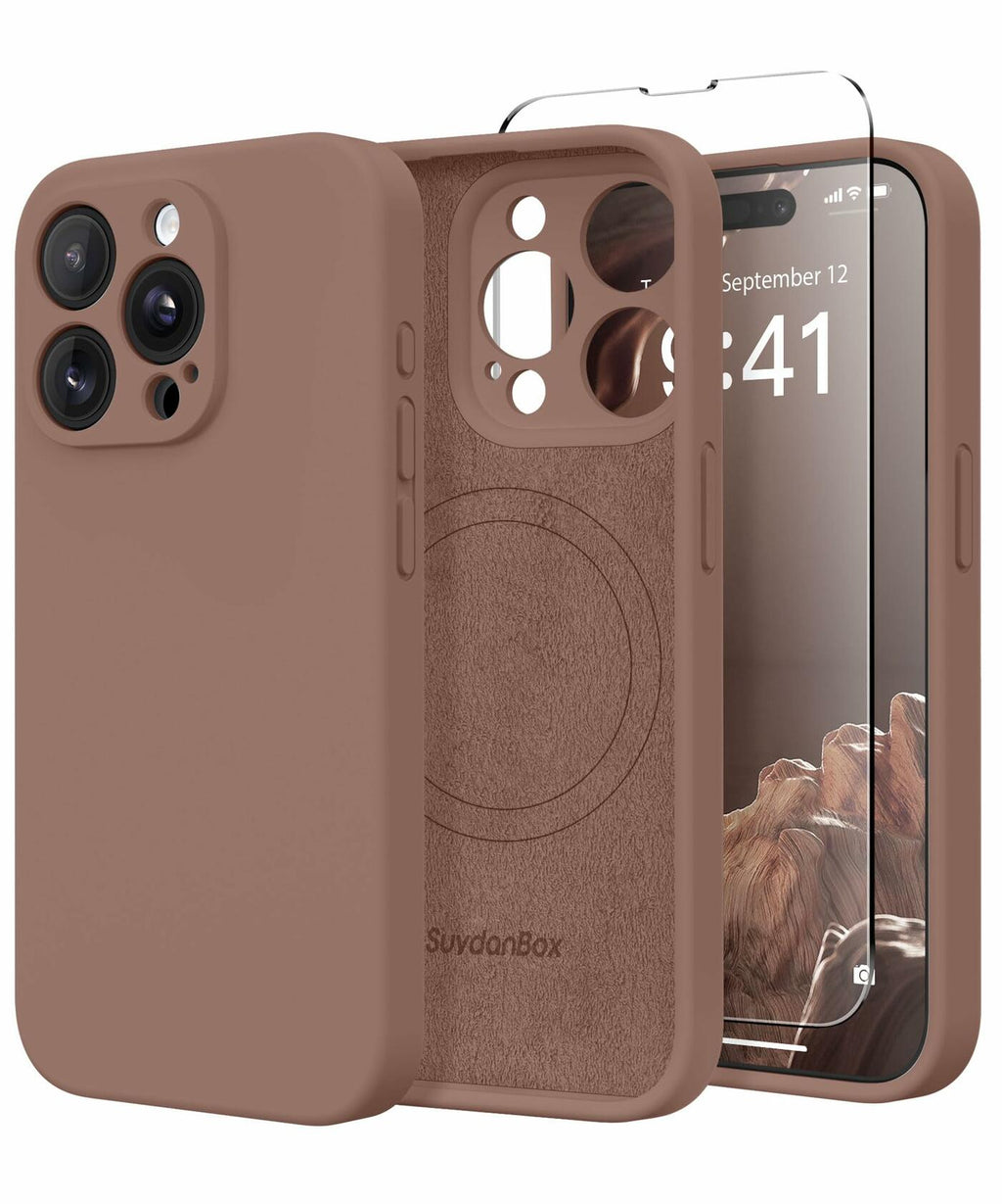 SuydanBox Magnetic for iPhone 13 Pro Max Case, Compatible with MagSafe, [Full