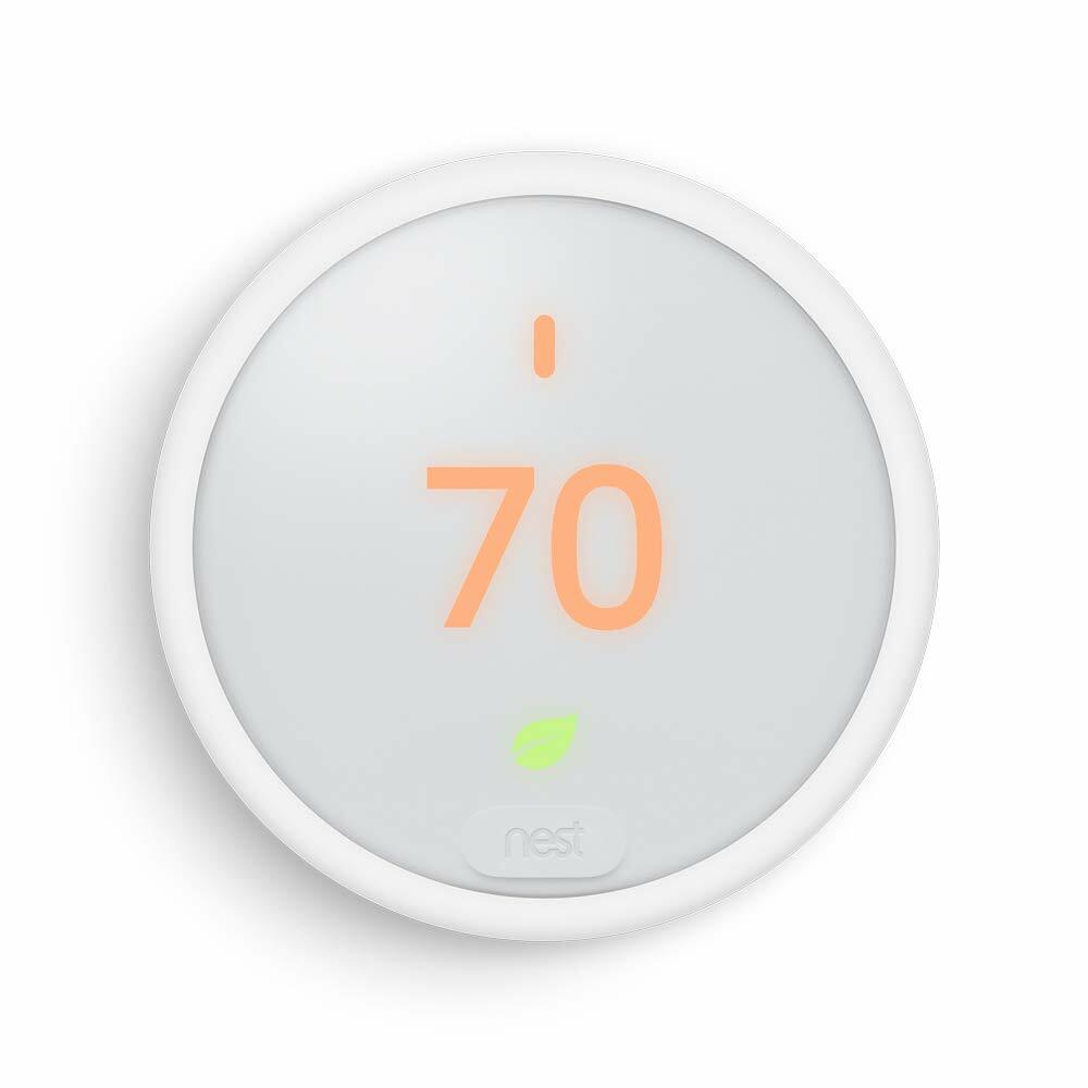Nest Thermostat E Programmable Smart Thermostat for Home, App Controlled via