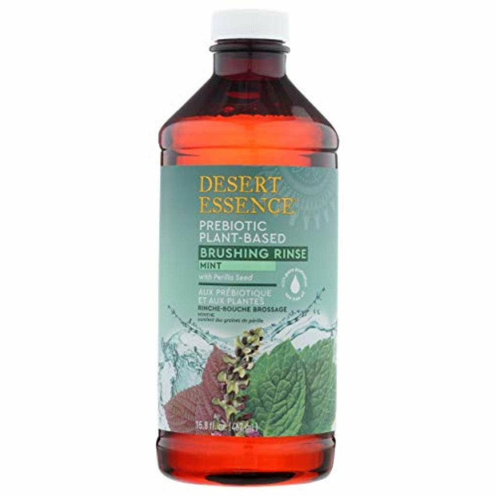 Desert Essence Prebiotic Plant-Based Brushing Rinse Mint 15.8 fl oz – Alcohol