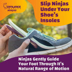 Samurai Insoles Ninjas Plantar Fasciitis Relief Insoles - Podiatrist Designed,