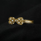 JewelryPalace  Size 8 14k Yellow Gold Plated 925 Sterling Silver Rings for
