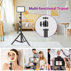 Torjim RGB Photography Video Lighting, Studio Lights with Adjustable Tripod