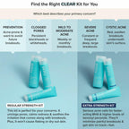 Paula's Choice CLEAR Regular Strength Acne Kit, 2% Salicylic Acid & 2.5% Benzoyl