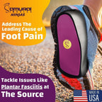 Samurai Insoles Ninjas Plantar Fasciitis Relief Insoles - Podiatrist Designed,