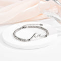 IKIATY Inspirational Gifts for Women, Wave Inspirational Bracelet, Get Well
