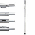 DUNBONG 4 in 1 Multicolor pen, Metal Cased Multifunction Pen, 0.5mm Mechanical