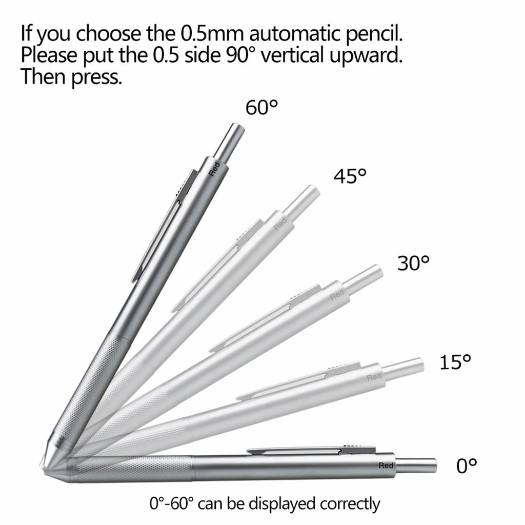 DUNBONG 4 in 1 Multicolor pen, Metal Cased Multifunction Pen, 0.5mm Mechanical