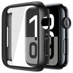 Misxi 2 Pack Tempered Glass Case Compatible for Apple Watch Series 11 (2025)